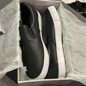Soda Black Slip-On Sneakers